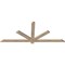 Ekena Millwork Kennewick Smooth Timber Gable Bracket, Douglas Fir, 72"W x 30"H x 1 1/2"D x 3 1/2"F, 10/12 Pitch GBW072X30X0204KEN00SDF - alternate 5